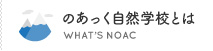 のあっく自然学校とは